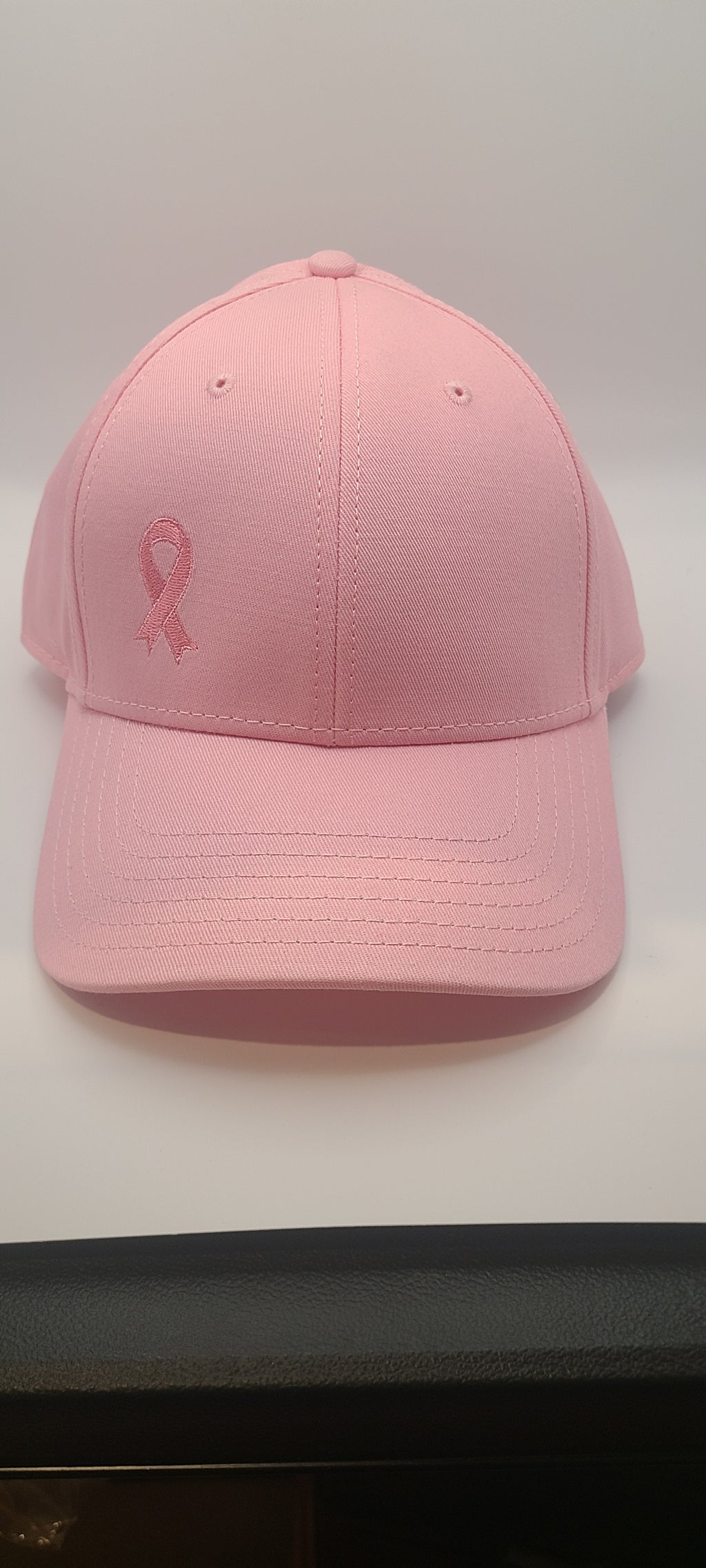 Pink ribbon hat