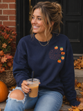 Fall monogram crewneck